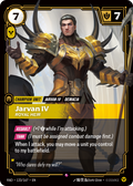RAD-133/167 Jarvan IV, Royal Heir