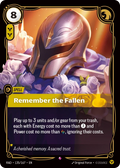 RAD-135/167 Remember the Fallen
