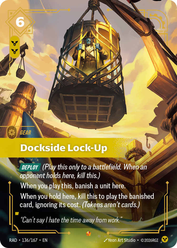 RAD-136/167 Dockside Lock-Up