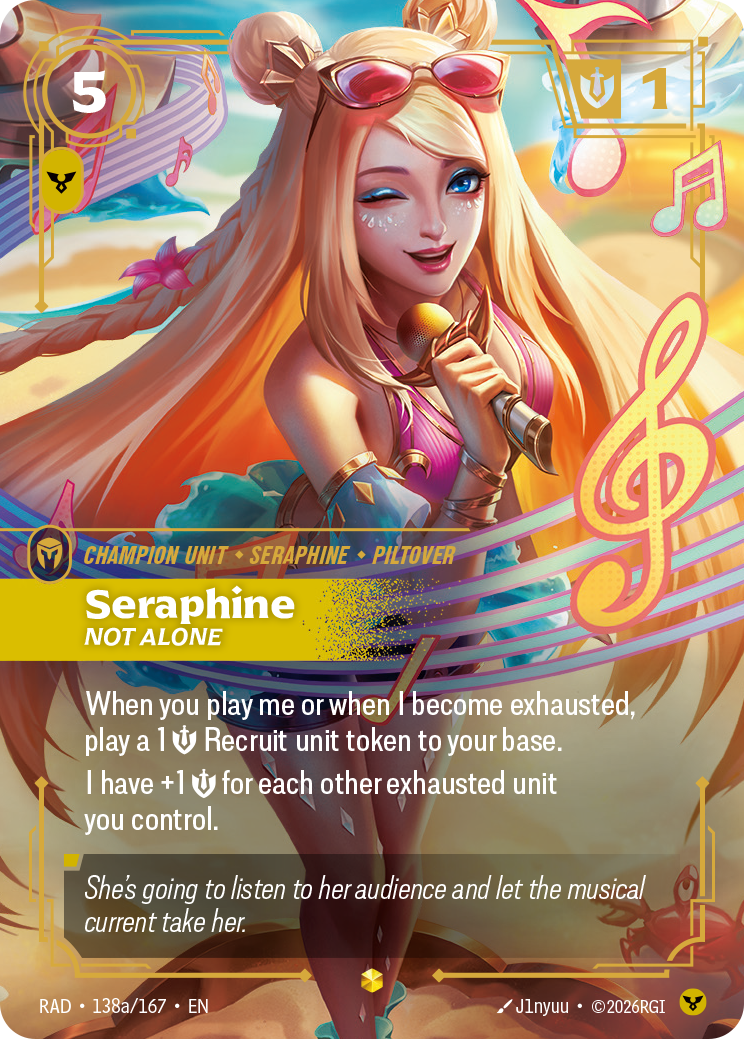 RAD-138a/167 Seraphine, Not Alone (AA)