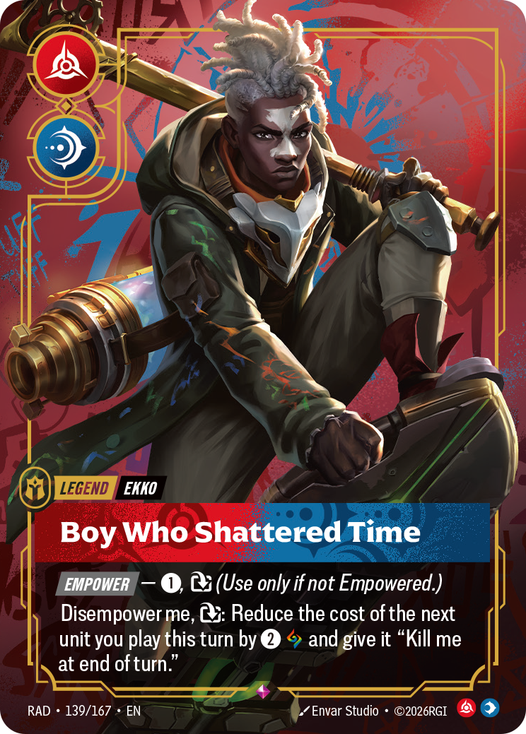 RAD-139/167 Ekko, Boy Who Shattered Time