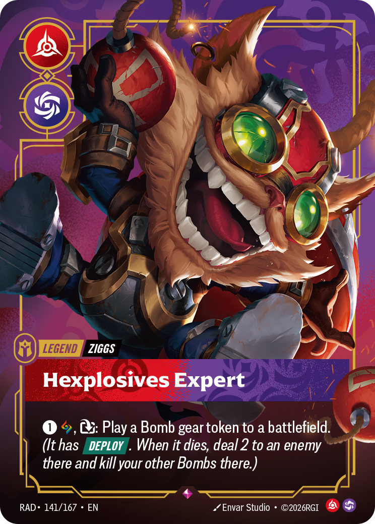 RAD-141/167 Ziggs, Hexplosives Expert