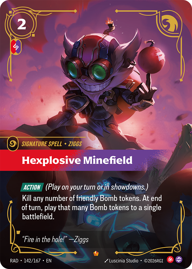 RAD-142/167 Hexplosive Minefield
