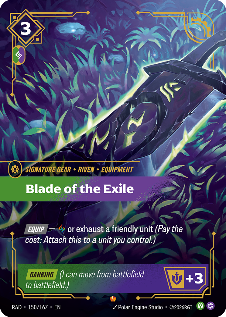 RAD-150/167 Blade of the Exile