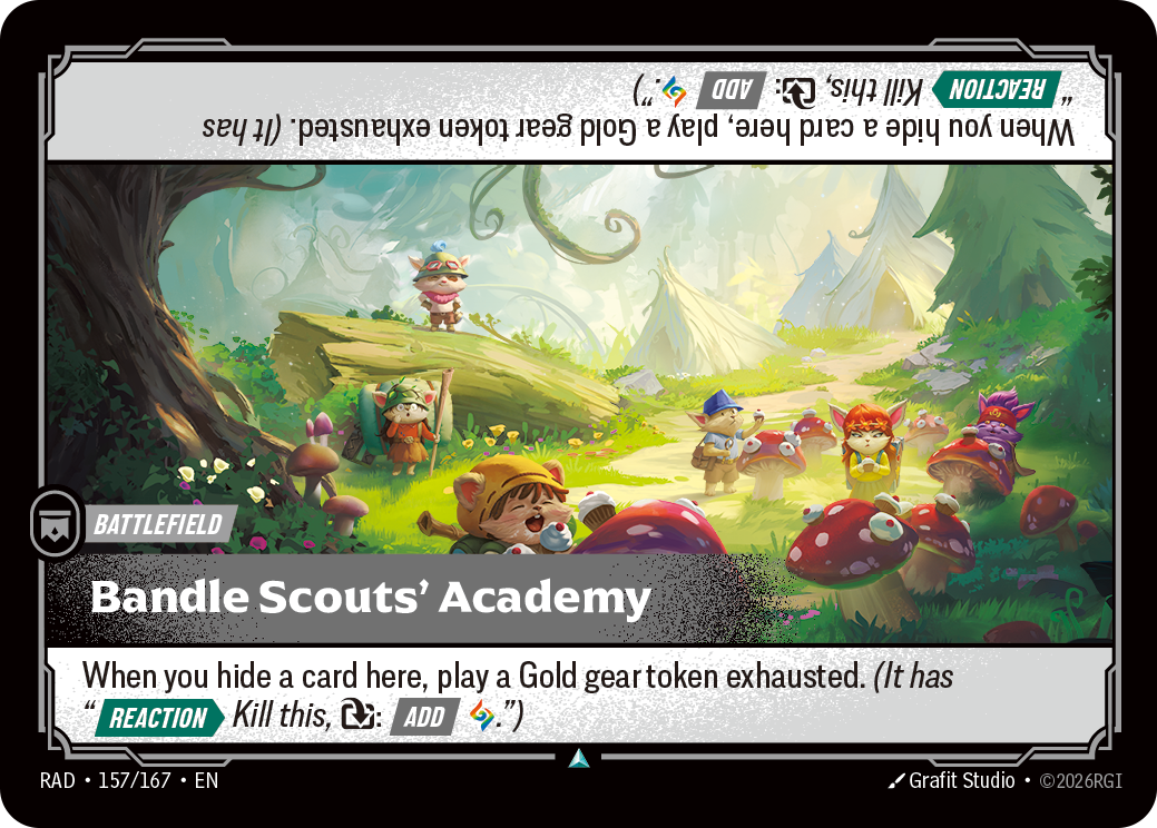 RAD-157/167 Bandle Scouts' Academy (Foiled)