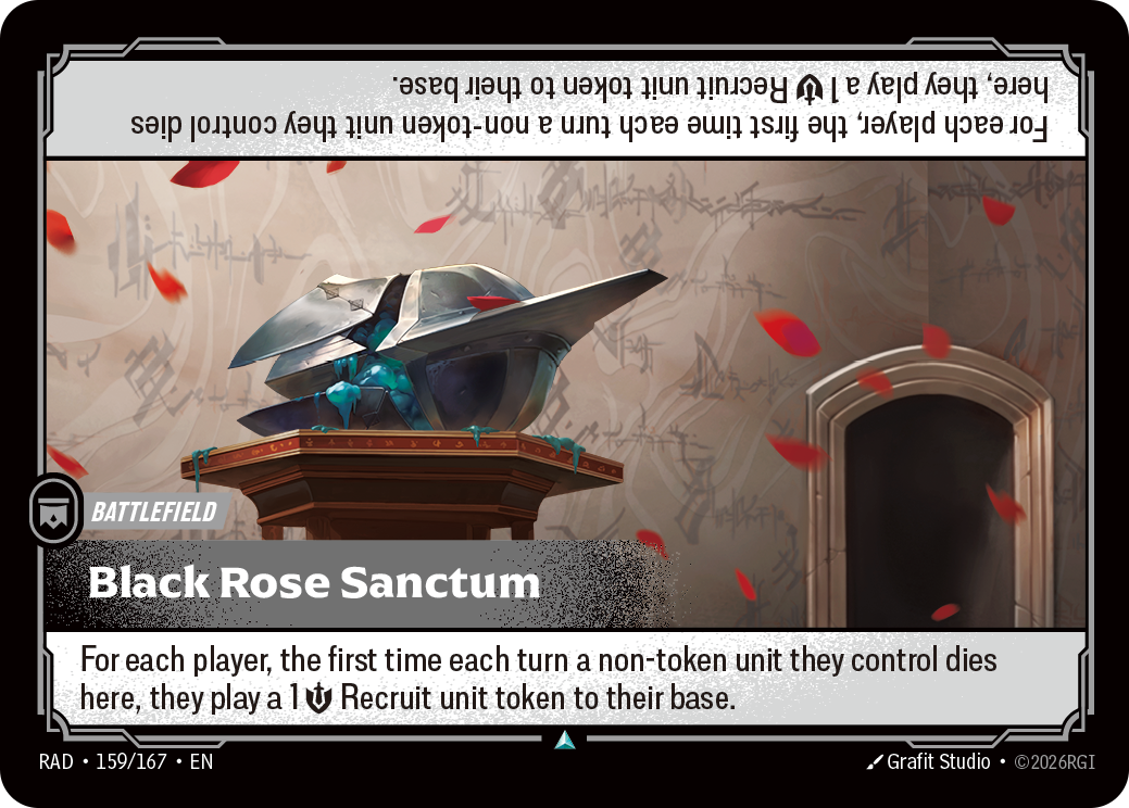 RAD-159/167 Black Rose Sanctum (Foiled)