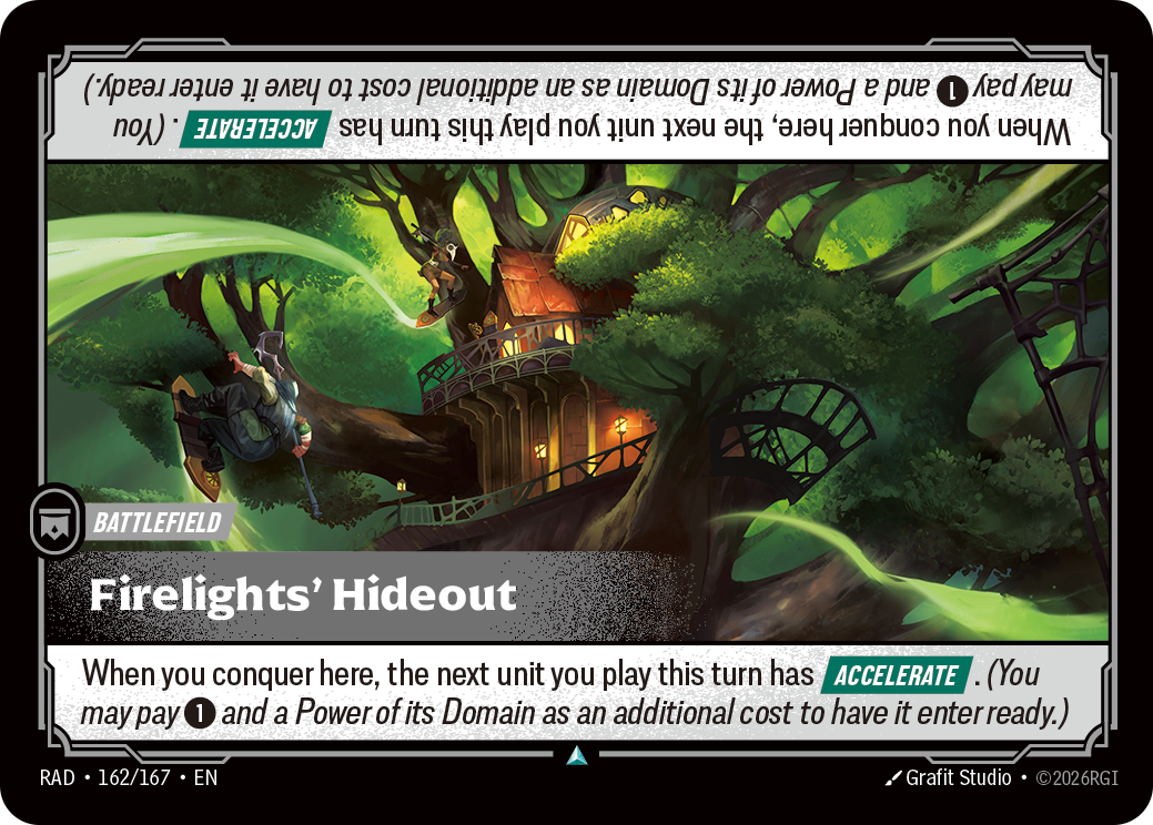 RAD-162/167 Firelights' Hideout (Foiled)
