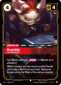 SFD-026a/221 Rumble, Hotheaded (AA)