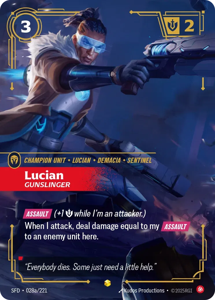 SFD-028a/221 Lucian, Gunslinger (AA)