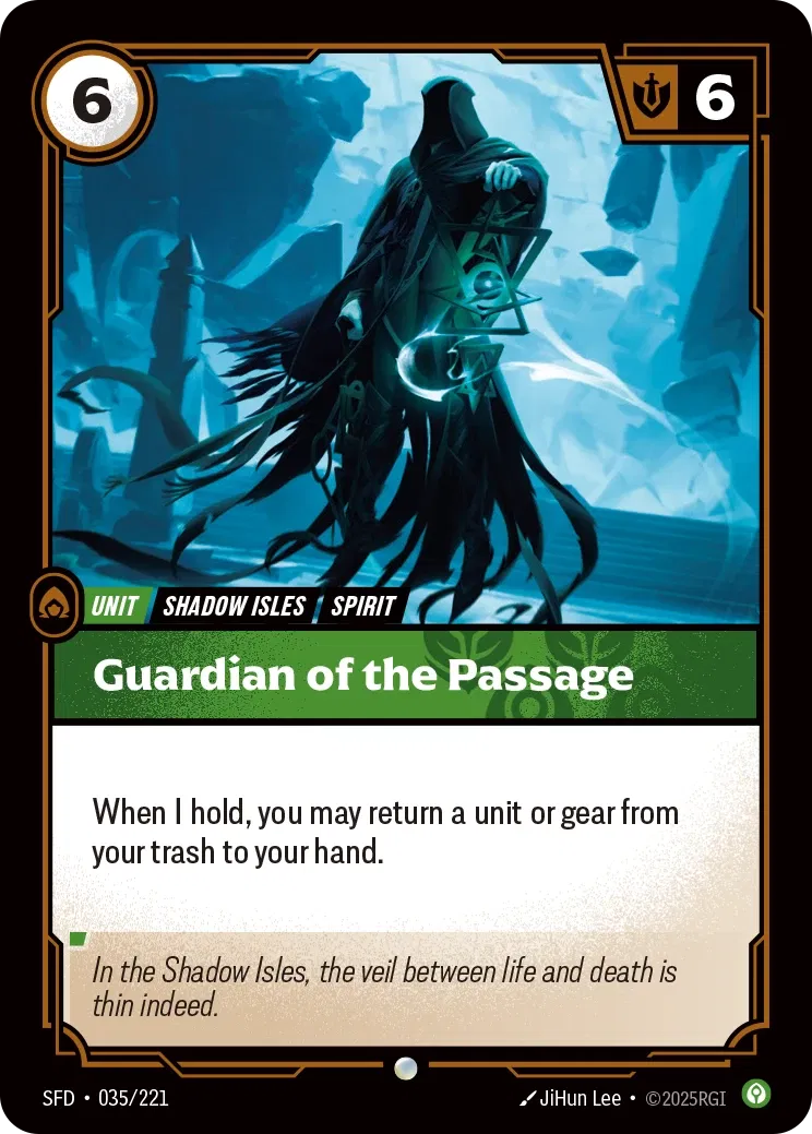 SFD-035/221 Guardian of the Passage (Foiled)