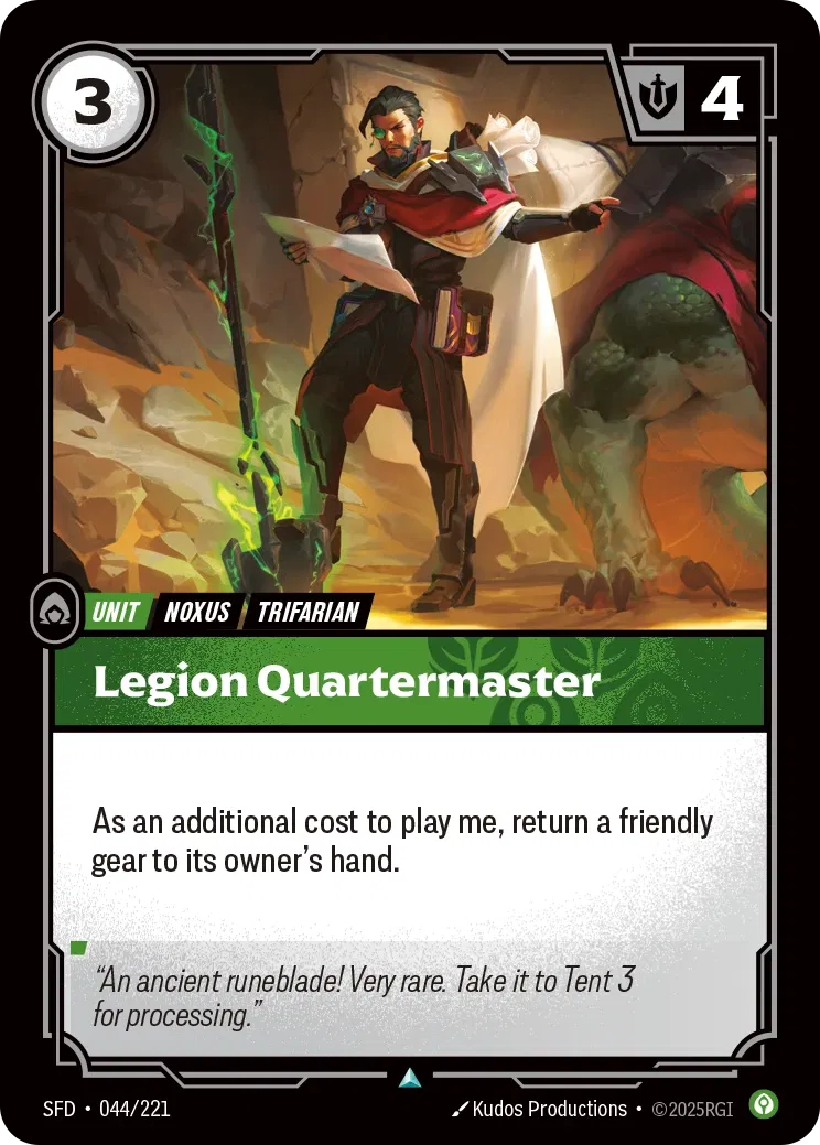 SFD-044/221 Legion Quartermaster