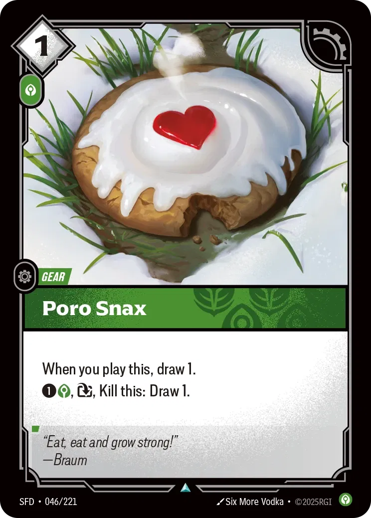 SFD-046/221 Poro Snax (Foiled)