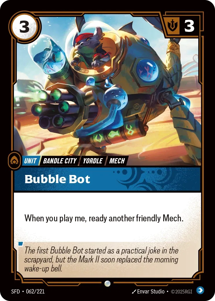 SFD-062/221 Bubble Bot (Foiled)