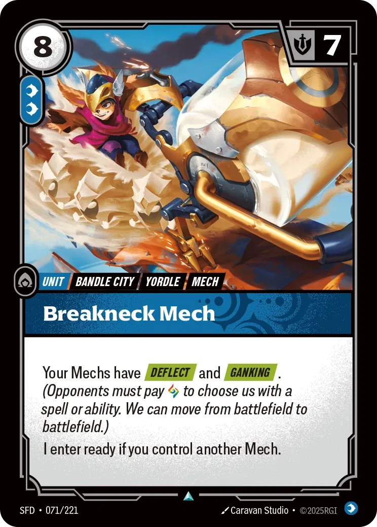 SFD-071/221 Breakneck Mech (Foiled)