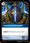 SFD-073/221 Experimental Hexplate (Foiled)