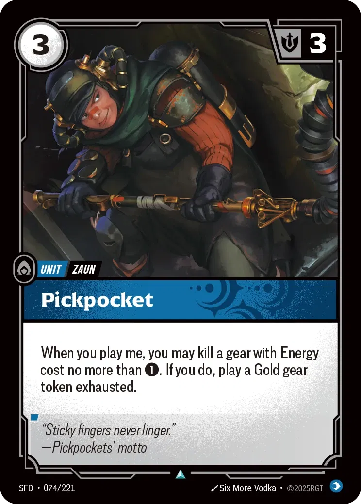 SFD-074/221 Pickpocket (Foiled)