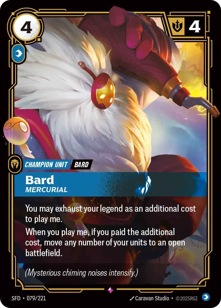 SFD-079/221 Bard, Mercurial (Foiled)