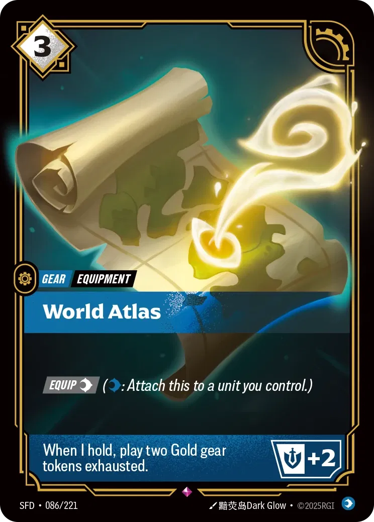 SFD-086/221 World Atlas (Foiled)