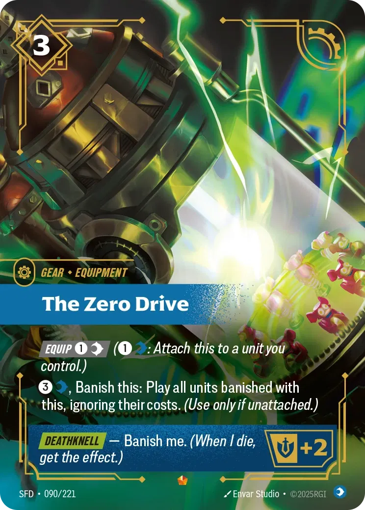 SFD-090/221 The Zero Drive (Foiled)