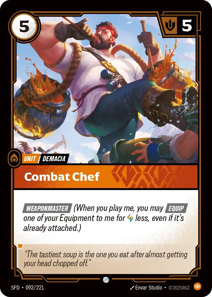 SFD-092/221 Combat Chef