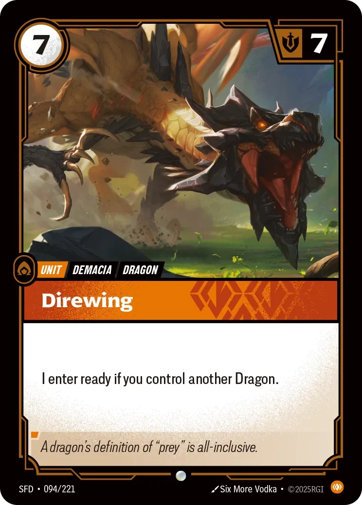 SFD-094/221 Direwing (Foiled)
