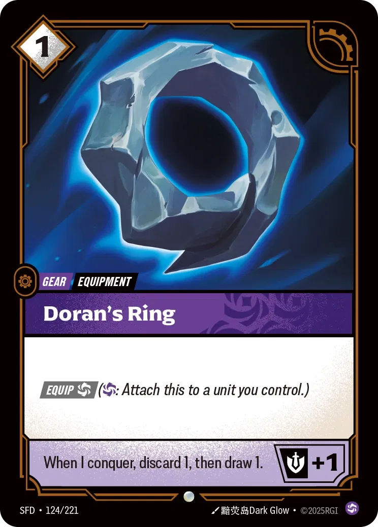 SFD-124/221 Doran's Ring (Foiled)