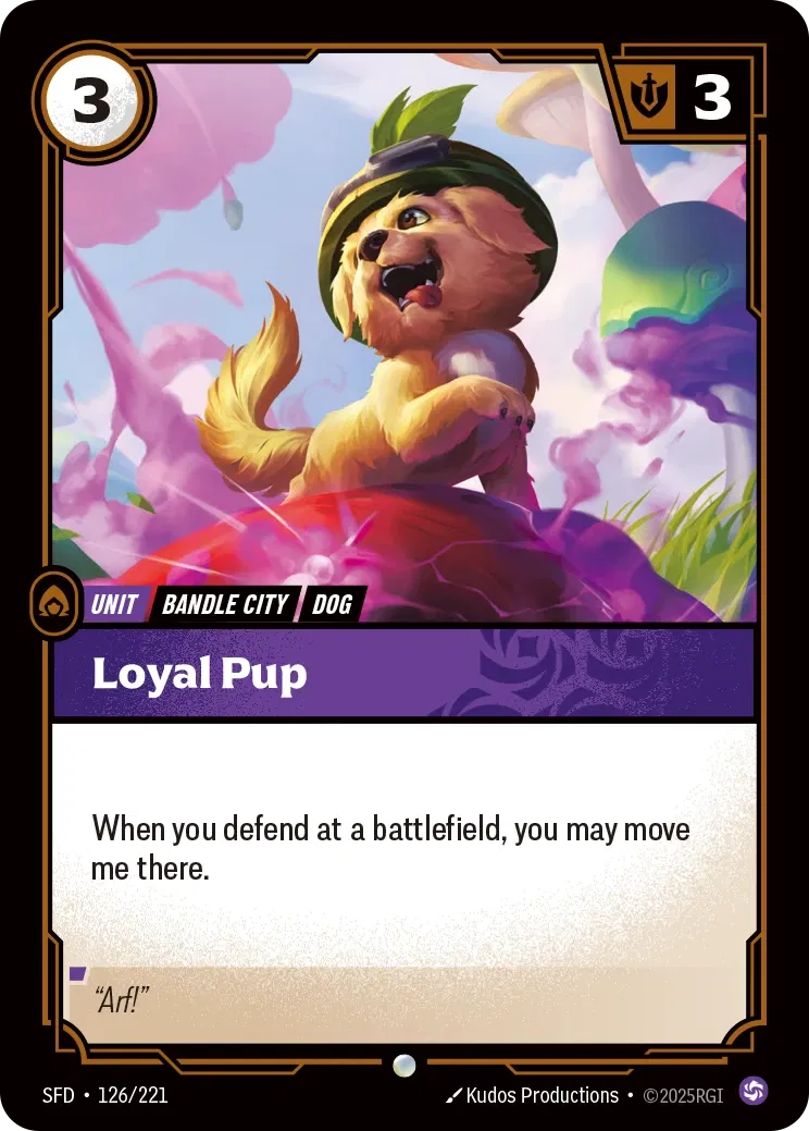 SFD-126/221 Loyal Pup