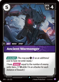 SFD-131/221 Ancient Warmonger (Foiled)