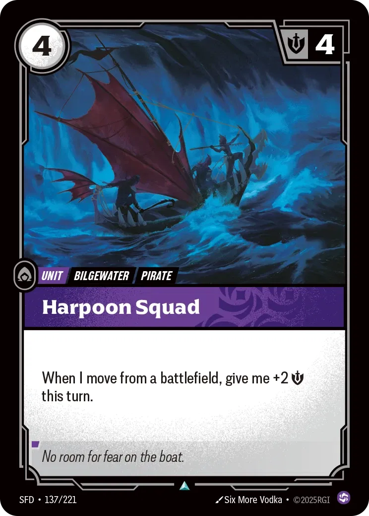 SFD-137/221 Harpoon Squad