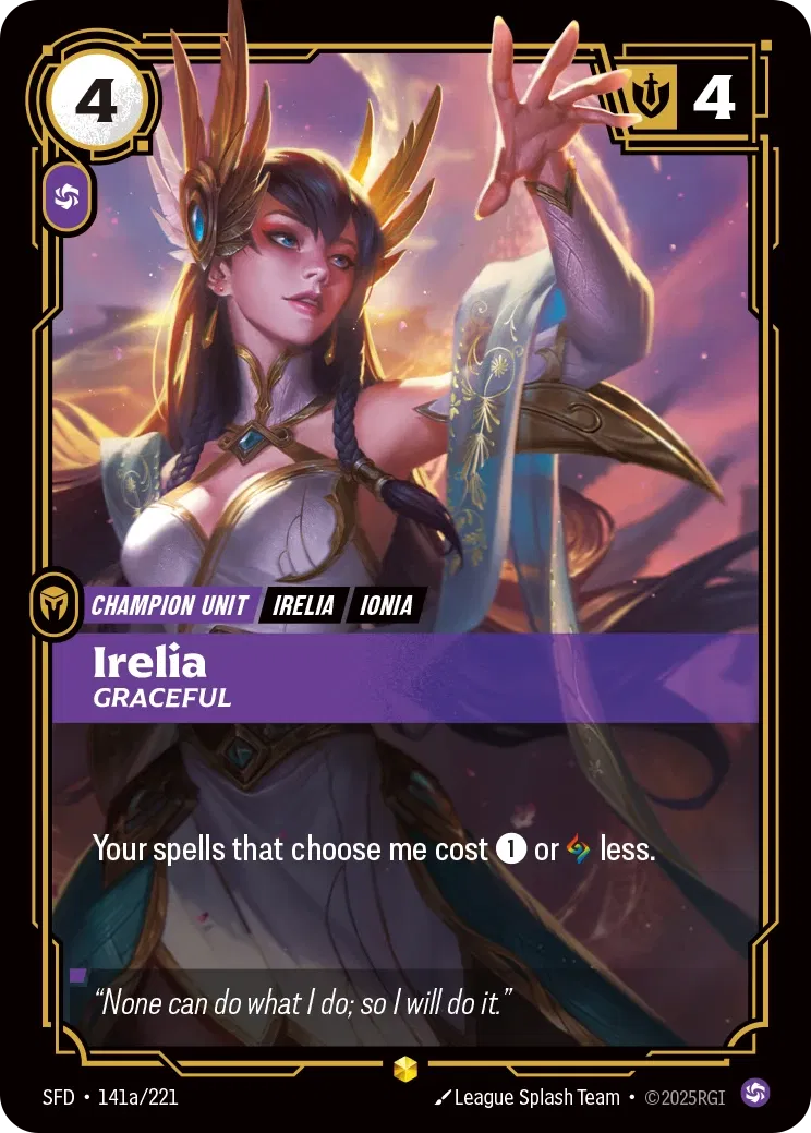SFD-141a/221 Irelia, Graceful (AA)