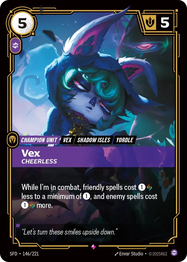SFD-146/221 Vex, Cheerless (Foiled)