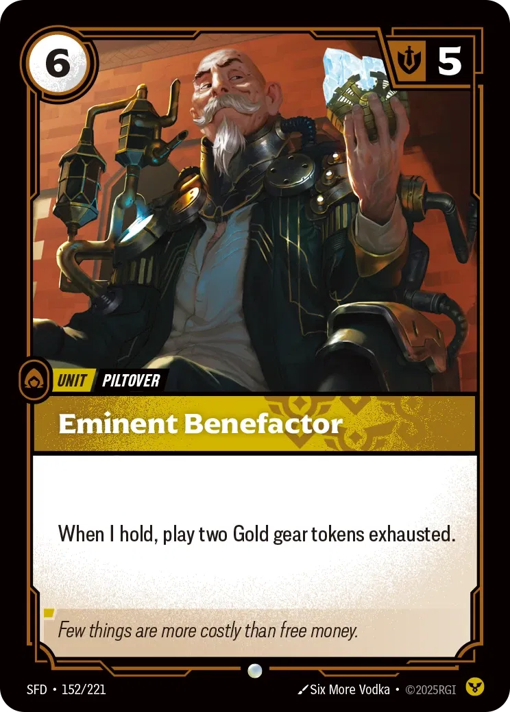 SFD-152/221 Eminent Benefactor