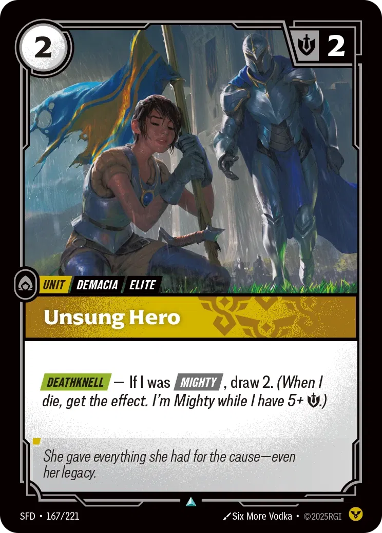 SFD-167/221 Unsung Hero