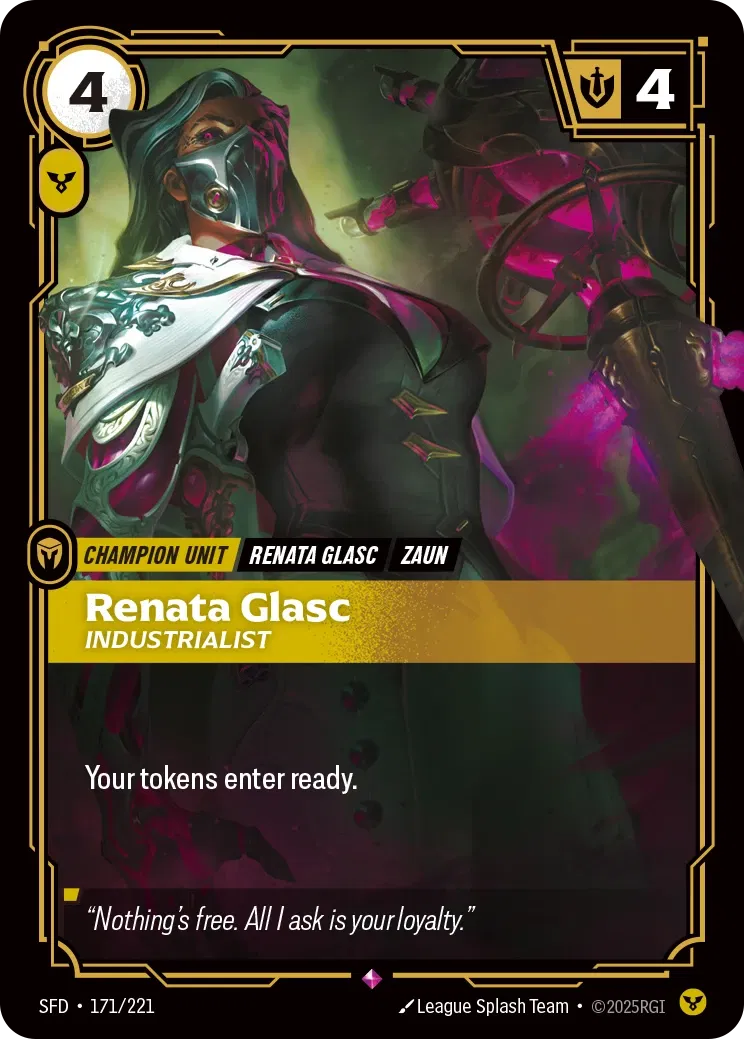 SFD-171/221 Renata Glasc, Industrialist (Foiled)