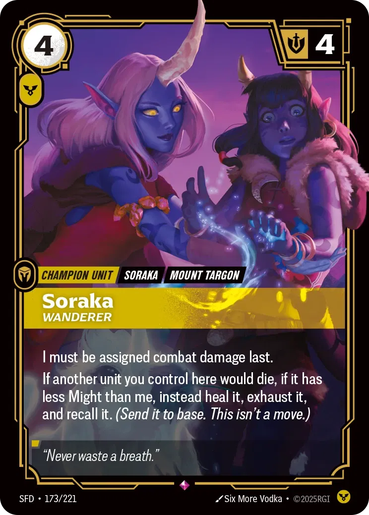 SFD-173/221 Soraka, Wanderer (Foiled)