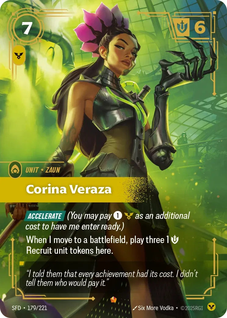 SFD-179/221 Corina Veraza (Foiled)