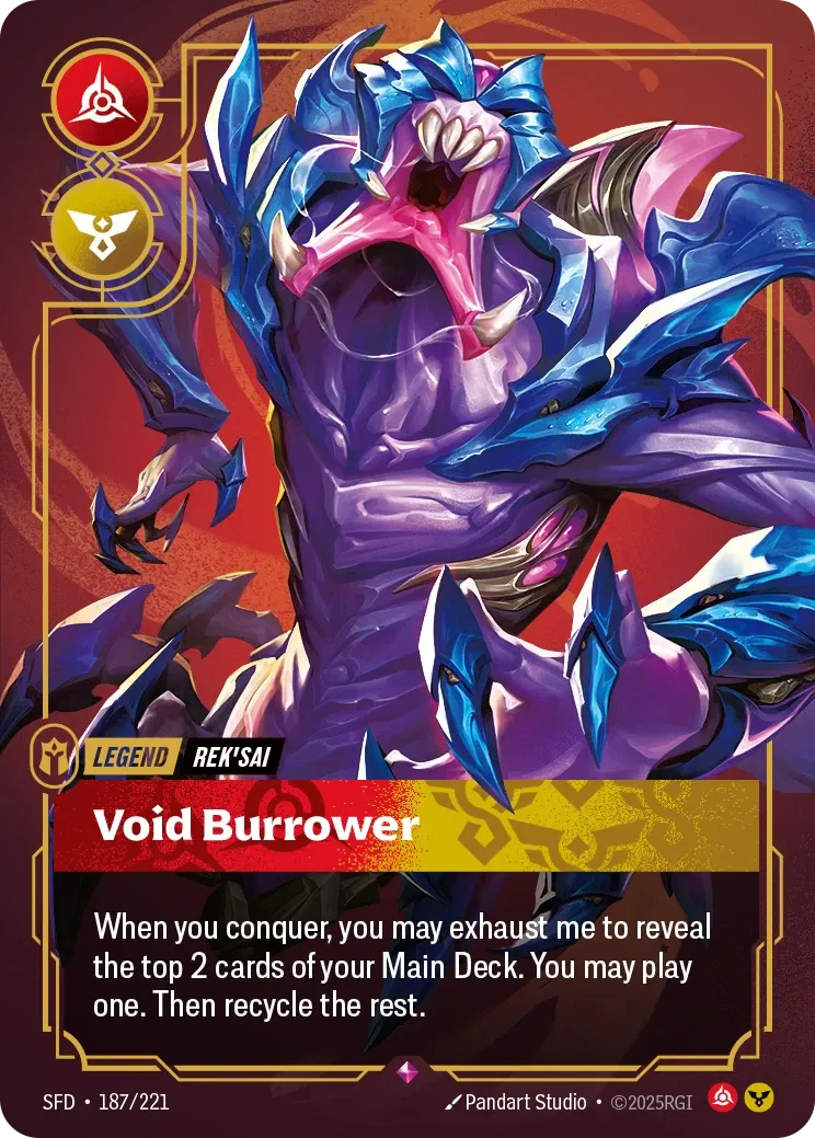 SFD-187/221 Rek'Sai, Void Burrower (Foiled)