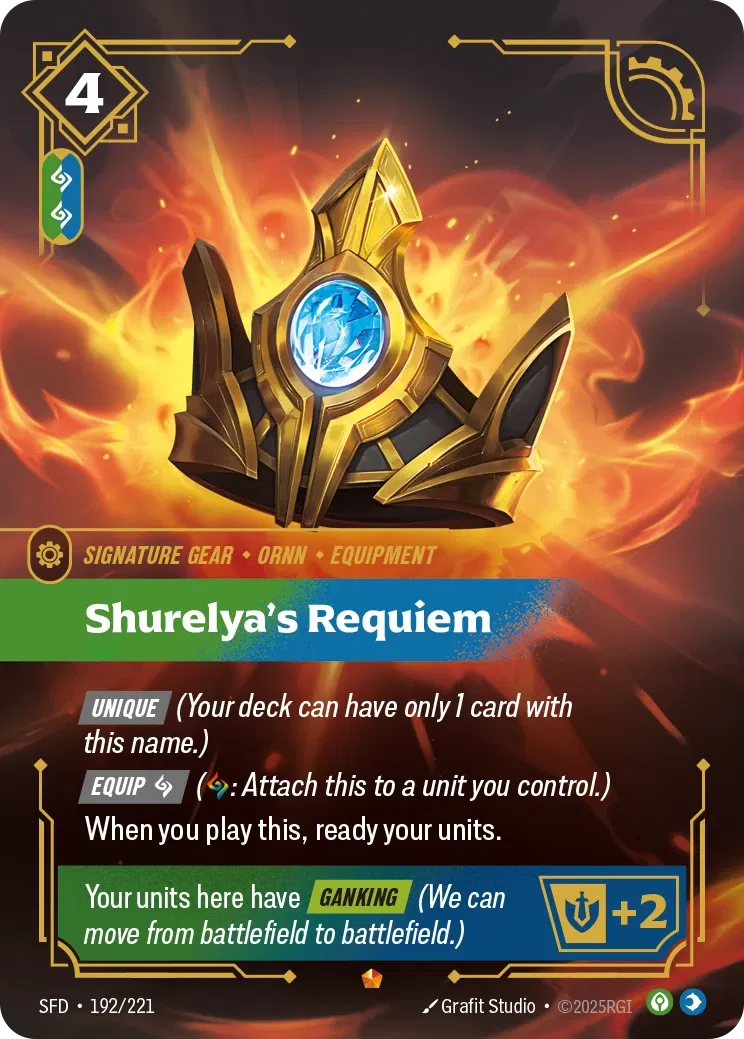 SFD-192/221 Shurelya's Requiem (Foiled)