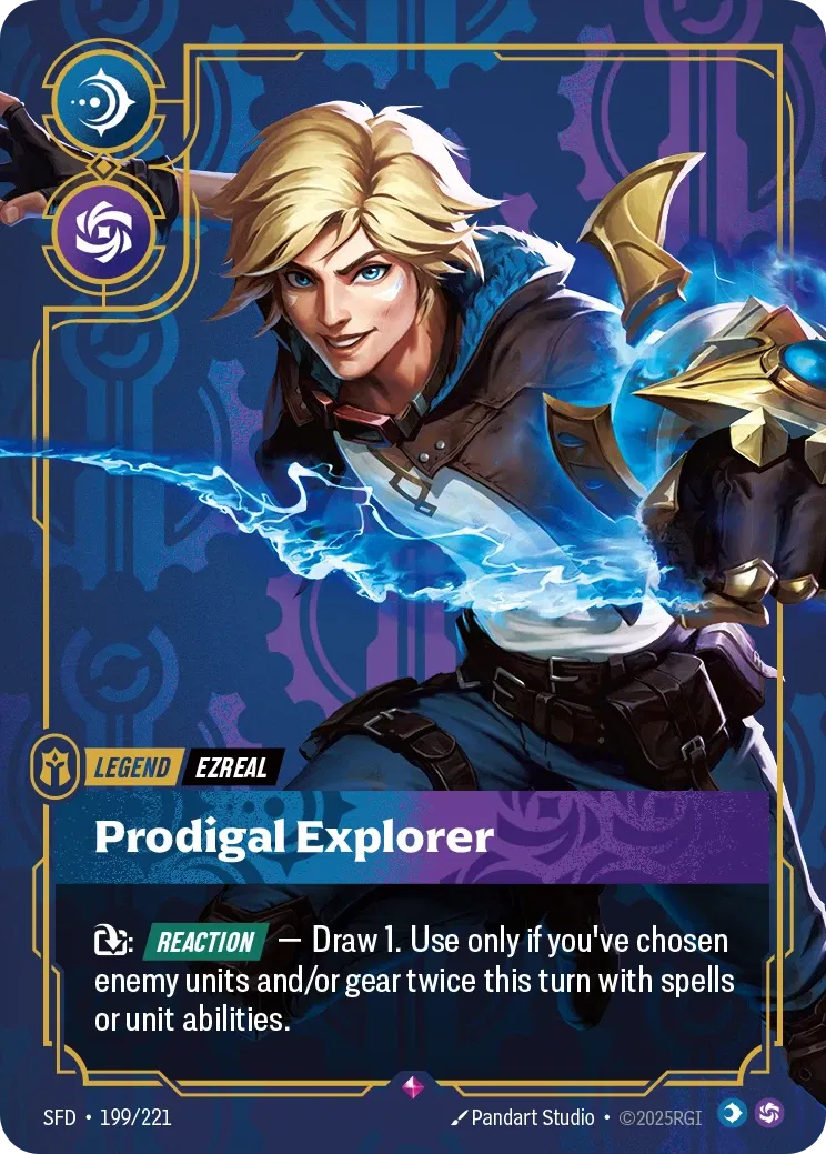 SFD-199/221 Ezreal, Prodigal Explorer (Foiled)
