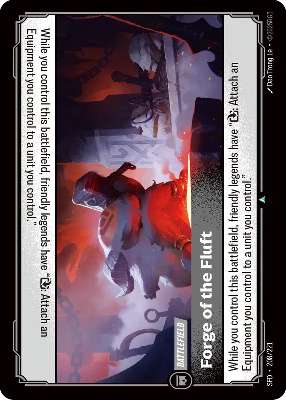SFD-208/221 Forge of the Fluft (Foiled)