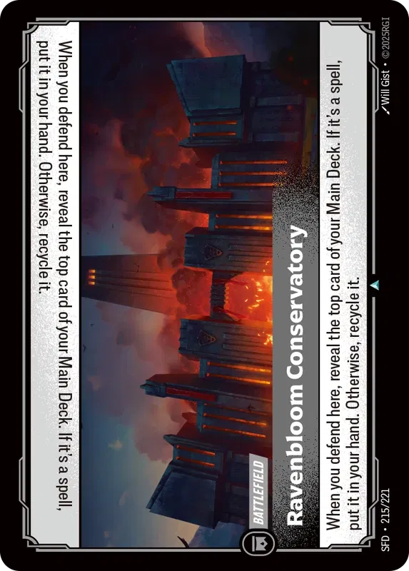 SFD-215/221 Ravenbloom Conservatory (Foiled)