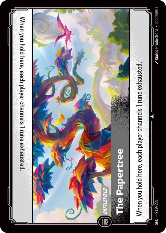 SFD-219/221 The Papertree (Foiled)