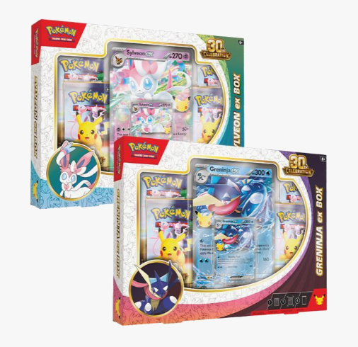 Pokemon TCG 30th Celebration Ex Box [Sylveon & Greninja]