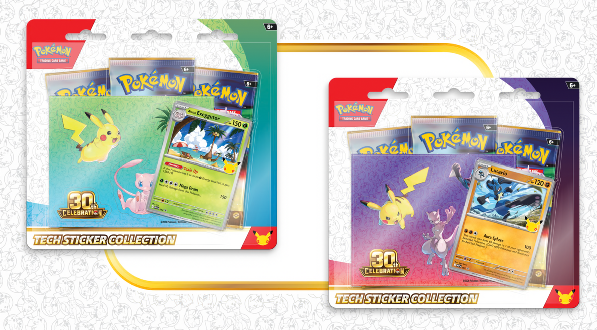 Pokemon TCG 30th Celebration Tech Sticker Collection [Assortment]