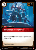 UNL-004/219 Prepared Neophyte (Foiled)