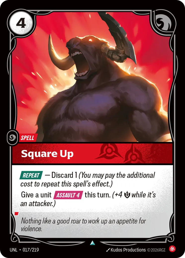 UNL-017/219 Square Up