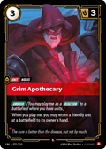 UNL-021/219 Grim Apothecary (Foiled)
