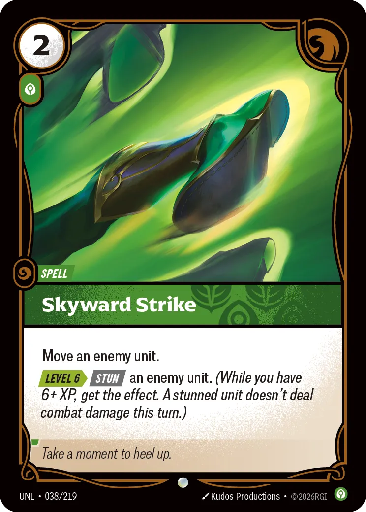 UNL-038/219 Skyward Strike (Foiled)