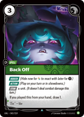 UNL-042/219 Back Off