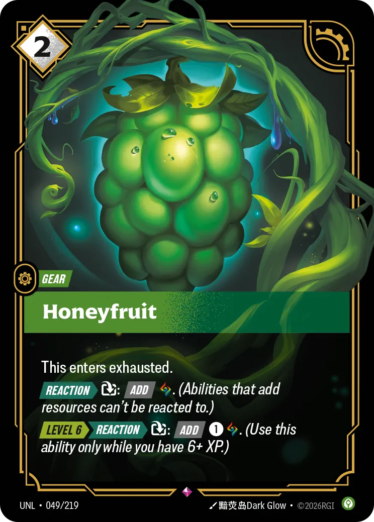 UNL-049/219 Honeyfruit (Foiled)